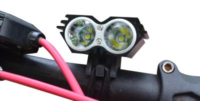 China Aluminium Alloy High Power Mountain Bike Lights IP65 Waterproof Multi Color for sale