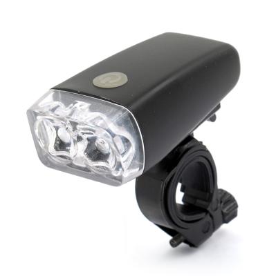 China Rechargeable High Beam Light For Bike , Front Led Bicycle Light CE / ROHS Listed for sale