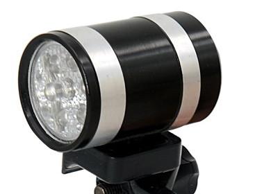 China Aluminium White / Red Bike Lights That Light Up The Road With 2 * CR2032 Battery One Year Warranty for sale