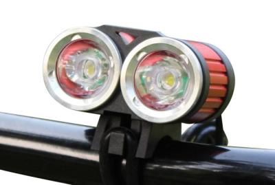 China Twee Super Heldere LEIDENE Fietskoplamp 1200 LM-Lumen snakt Levensduur Te koop