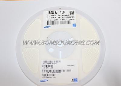 China de Oppervlakte van 10V 1uF zet Ceramische Condensatorgrootte 0603 CL10A105KP8NNNC op Te koop