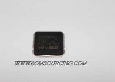 中国 MCUのミクロ制御の単位32ビット120MHz 512KB STM32F207VET6 STM32F2を取付けるSMD 販売のため