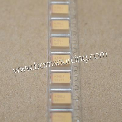 China TAJE108K006RNJ de Condensator108j E Grootte 1000uF ±10% 6.3V Spaander van het de van geïntegreerde schakelingen Tantalium van IC Te koop