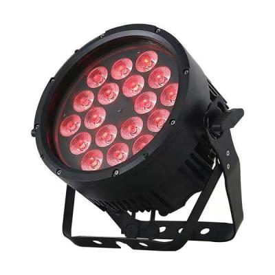 China Indoor and Outdoor Event Par Light IP65 Waterproof 18x10w RGBW 4in1 Led Outdoor Par Can For Light Effect Waterproof DMX512 Disco DJ Stage Par Light for sale