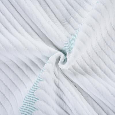 China Sustainable Organic Cotton Fabric 450Gsm 100% Organic Cotton Dyed Bedding Fabric for sale