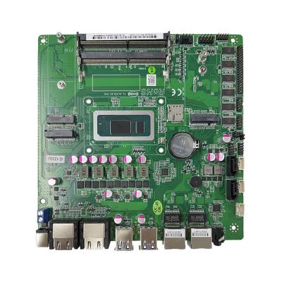 China 17x17 Embedded Compact Mini Itx Moederbord voor 12e generatie Intel Alder Lake-U CPU Te koop