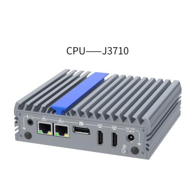 China X86 Mini PC Pen-Tium J3710 DDR3 HD 1.6 GHz Quad Core Fanless PC Te koop