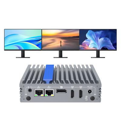 China Thin Client Mini Box Pc J3710 Quad Core 6usb Ddr3 12v Mini Computador à venda