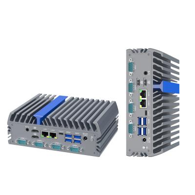 China HD-MI Fanless Industrial Computer N100 Processor Triple Display Port for sale