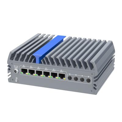 China Firewall PC 6 Lan Ports Fanless Mini PC Firewall Router Pfsense zu verkaufen