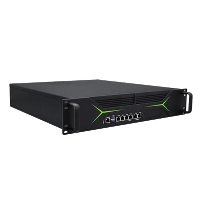 China 4 optische poorten of 4 netwerk poorten 2u Dual Ram Slot Rackmount Servers Te koop