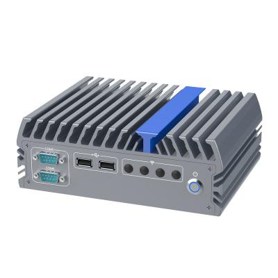 China Fanless Industrial Control 2 Hd Mi Type-C Mini Box PC Win10 Pro Te koop