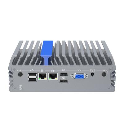 China Mini Fanless Box Computer mit 4 Kernen und Intel N100 Prozessor zu verkaufen