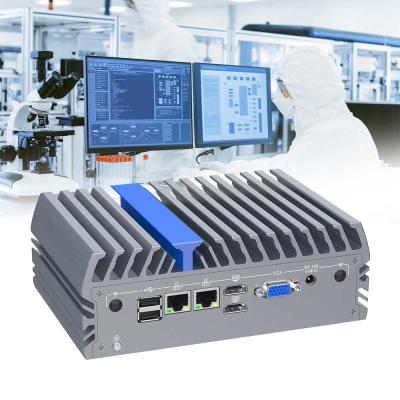 Κίνα 2 USB2.0 N100 CPU Fanless Nano Box Μίνι PC 4G DDR4 RAM 12V 4A Μίνι PC προς πώληση