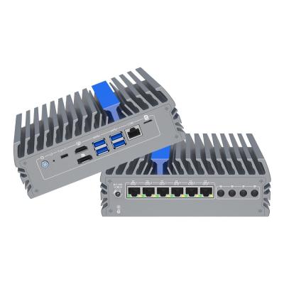 China Firewall-Router Pfsense mit 4K Triple Display 6 Intel 2.5G Ethernet zu verkaufen