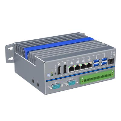 Chine I5 12ème génération de mini PC sans ventilateur robuste DDR5 2DP Micro PC pour usine intelligente à vendre