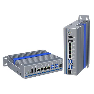 China 4.7 GHz Small Fanless Box PC With Alder Lake I7 4 Intel  Ethernet Wi-Fi for sale