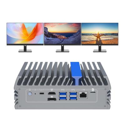 China Display múltiple Pfsense Mini PC Core Ultra 7 155U CPU de 14a generación en venta