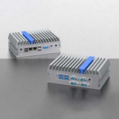 China 2 Lan 2 Com Wandmontage Mini PC Kleine grootte DDR4 Win10 Te koop