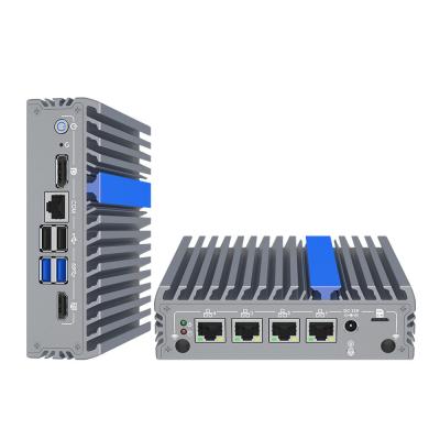 중국 Pfsense 미니 PC 4 인텔 2.5G LAN 우분투 미니 PC 판매용