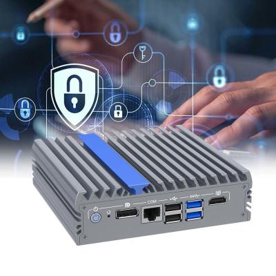 중국 DC 12V N100 방화벽 미니 PC 2.5G 4 LAN DDR5 소프트 라우터 Pfsense 판매용