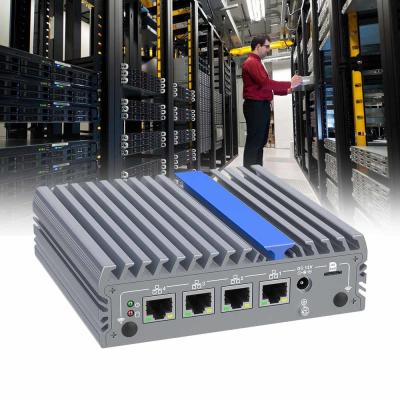 Κίνα 4 Lan Μίνι PC N100 DDR4 M.2 Fanless Box Firewall Οικιακού Router προς πώληση