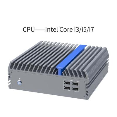 China Intel Core I7 I5 I3 Desktop PC mit 2 RS232 COM 2 USB3.0 6 USB2.0 zu verkaufen