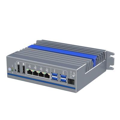 Chine Mini pare-feu Nano PC 4 Gigabit Ethernet Port sans ventilateur Mini PC Pfsense à vendre