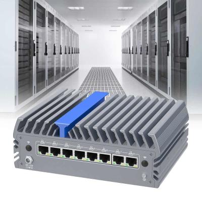 Китай Двойной DDR5 M.2 SSD 1 RJ45 COM Брандмауэр 8 Гигабитных сетевых портов продается