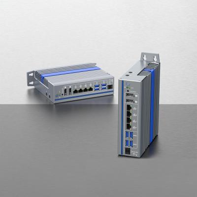 Cina Mini PC senza ventilatore 12a generazione Intel I5 I7 4 Lan Port Support Vesa Mount in vendita