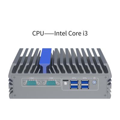 Cina Industrial Box PC i3 1215U12th Gen Performance Triple 4K HDM per l'automazione in vendita