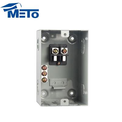 China For Residential Circuit Breaker 50A Single Phase Electric Load Central Contact Panel Panel for sale