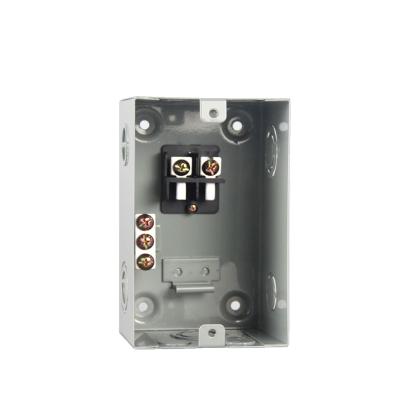 China For 120/240v 0.8-1.2mm Thickness Hot Sale Low Voltage 2 Way Main Center Load Distribution Board Circuit Breaker for sale