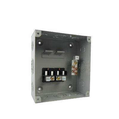 China For single phase 4 way top metal circuit breaker economy mcb electrical distribution box price for sale