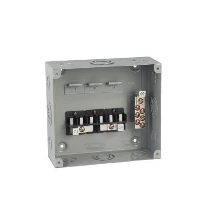 China For Best Outdoor Circuit Breaker Quality 6 Way 120/240v Main Circuit Breaker Top Distribution Load Center for sale