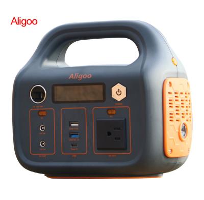 China Aligoo Fast Charge Support Power Station 500W 110v-240v Portable Energy Storage Power Supply is 300W 504Wh can be used for outdoor emergency medical rescue for sale