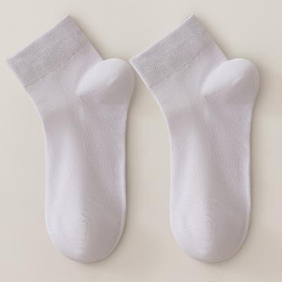 China Breathable Autumn new combed cotton men socks mesh breathable sweat absorption deodorant tube socks for sale