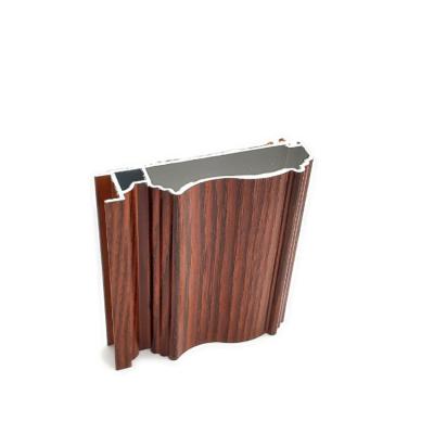 China door & Competitive Looking Aluminum Sideboard Window Price Competitive Price Wood Grain Sideboard for sale