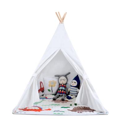 China KingGear Indoor And Outdoor Backpack Camping Tent Cotton Fabric With Pine Poles Fun Play For Children zu verkaufen