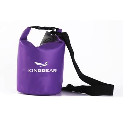 China Hiking Swimming PVC Dry Bag Camping Fishing Custom Logo 30L Floating Waterproof Bag en venta