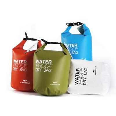 China Outdoor Water Sports Gear PVC Dry Bag Camouflage 250D For Kayaking Camping Floating Te koop