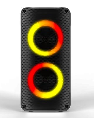 China Video Appeal 2021 New Arrive Dual 4inch Speaker With Flame Light for sale