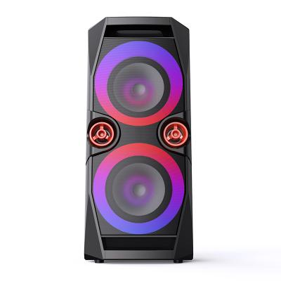 China Luxury Professional Phone Feature Party Speaker Series Powered Portable Speaker With Bluetooth 6.5-Inch*2 for sale