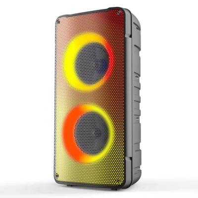 China Waterproof Portable Outdoor Wireless PA Speaker Home DJ Box Speaker 4 Inch Mini Bluetooth Audio Led Video Dual Call 4 Inch Wireless PA Speaker for sale