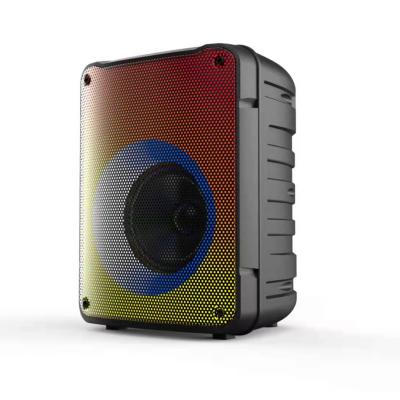 China 4 Inch PA DJ Bass Party Portable Wireless Outdoor Karaoke Speaker Waterproof Blue Tooth Video Call Maker Bluetooth 4 Inch Led Loudspeaker for sale