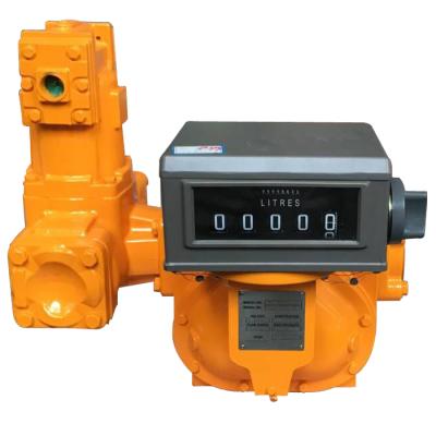 China Truck positive displacement flow meter tcs LC loading diesel mechanical flowmeter for sale