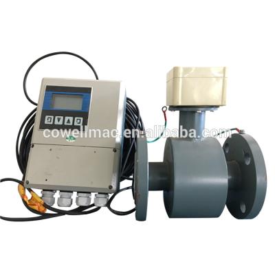 China (stainless) 316L Electromagnetic Flow Meter Calibration Equipment With Transmitter for sale