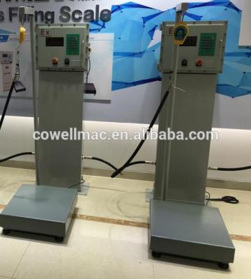 China lpg gas station filling scale 2-120KG LPG-120 scale for sale