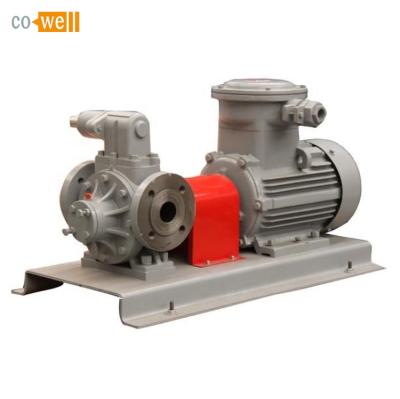 China Loading /unloading trucks Cowell LPG bulk gas transfer sliding vane pump with drive and coupling motor for sale