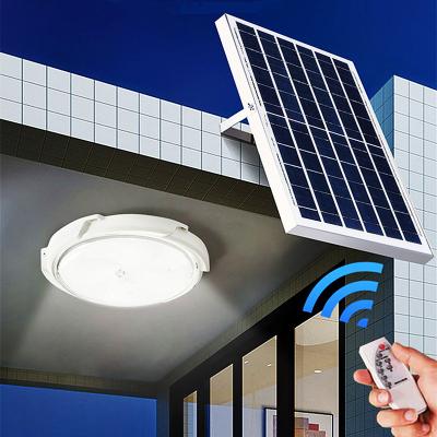 China Factory Direct HSX Indoor Solar Garden Ceiling Light With Remote Control Solar Light Lamp For Home Indoor Solar Light House Indoor for sale